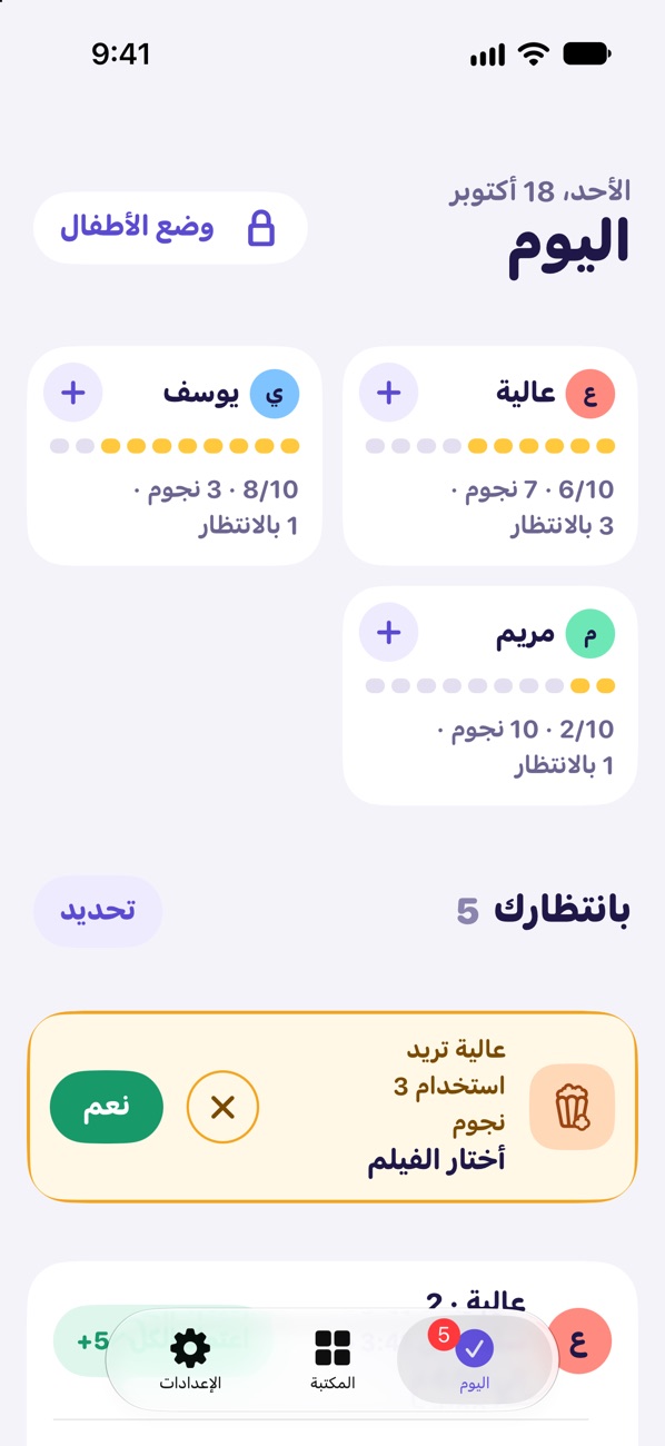 صفحة اليوم للكبار في ثاقب: نجوم كل طفل وما ينتظرك